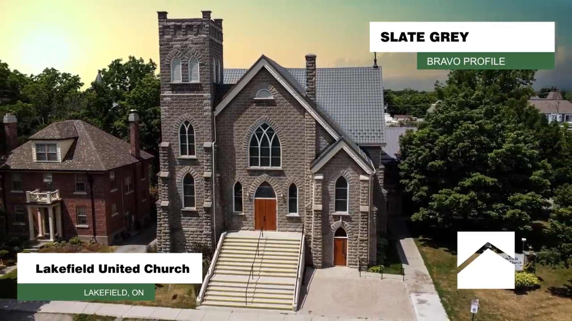 Lakefield United Church - Bravo Slate Grey
